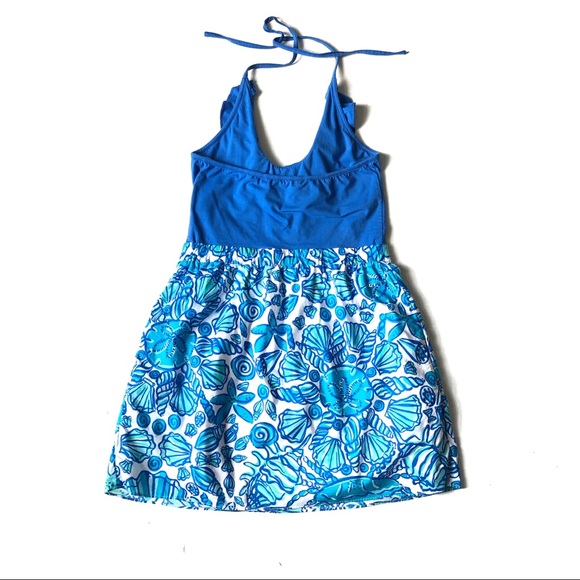 Lilly Pulitzer Quinn Sailor Valentine Halter Dress - Picture 9 of 12